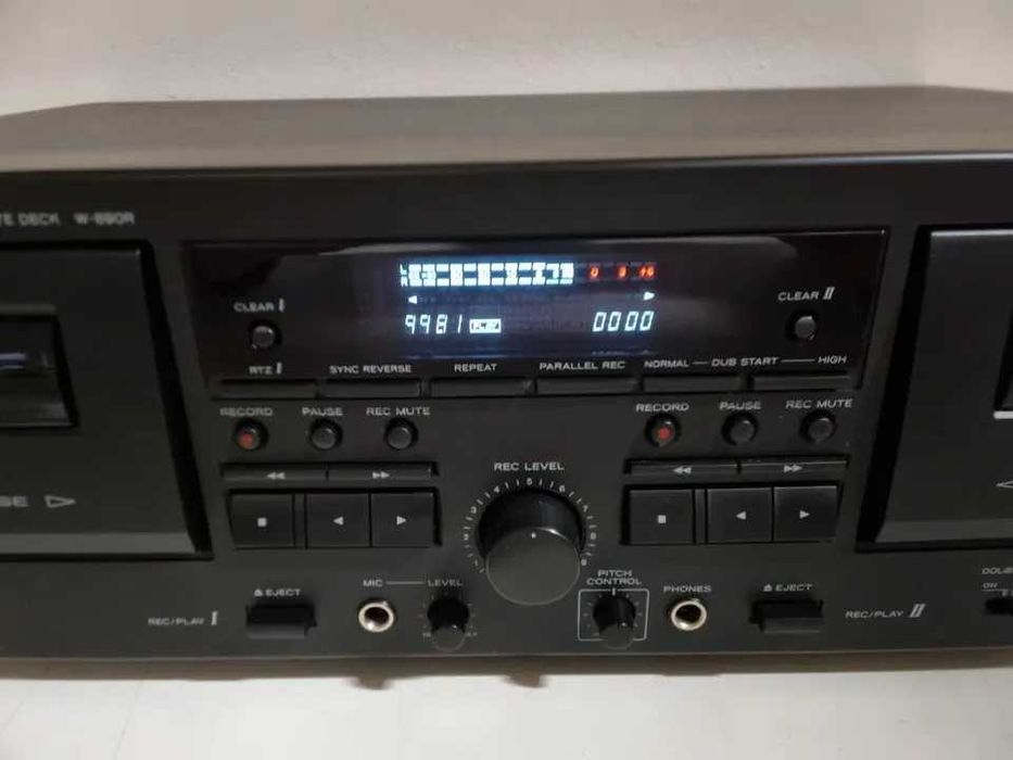 Casetofon deck Teac W890R dublu recorder