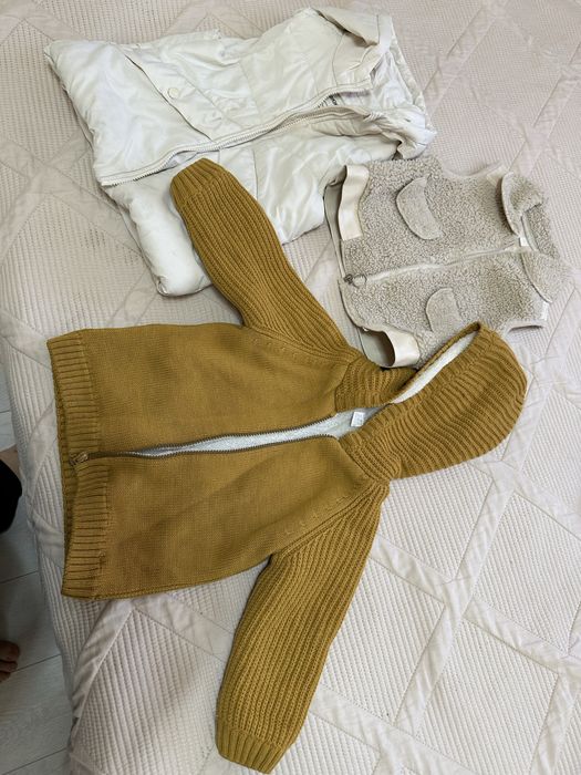 Теплые кофточки на весну. До 3 х лет