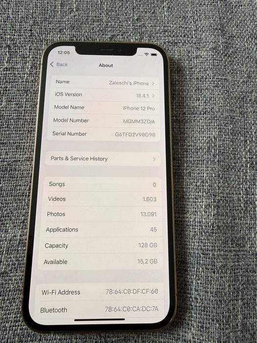 Iphone 12 pro  128gb