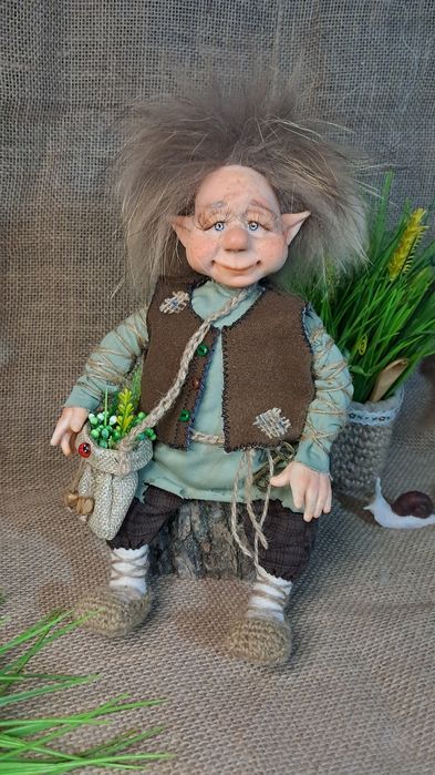 Эльф интерьерная кукла