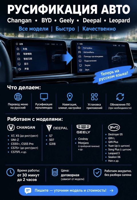 руссификация авто