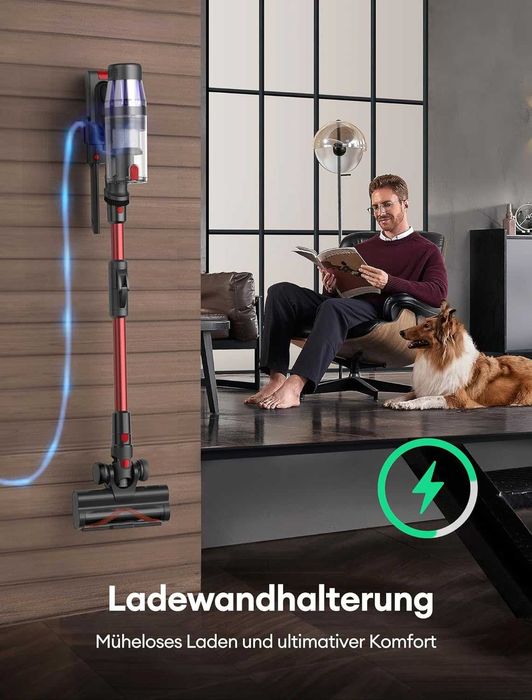 Вертикална безжична прахосмукачка Ultenic U16 Flex  550W, 50000Pa