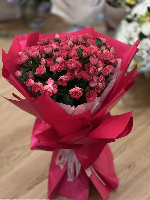 Свежие огромные букеты