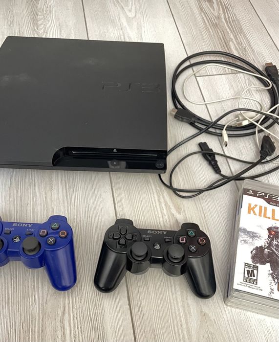 Продам ps3 slim на 300gb