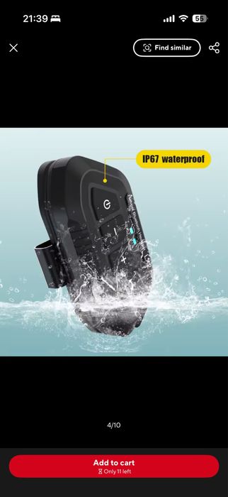 Helmet Bluetooh headset