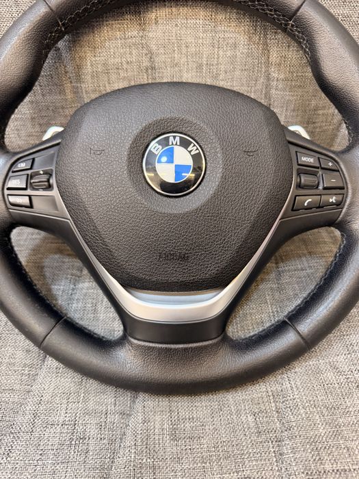 Volan Bmw complet cu padele BMW x3 f25 x4 f26 f30 f31 f32 f34 f36