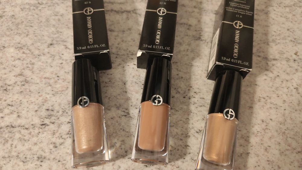 Armani farduri lichide și fond de ten- sigilate