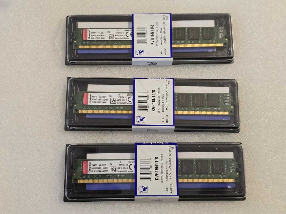 Memorie RAM Kingston 8GB DDR3 1600MHz KVR16N11/8 – Sigilate