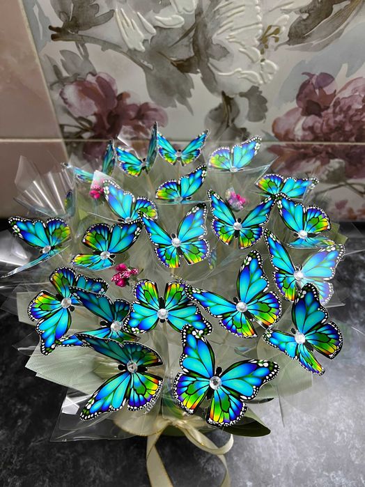 Букет из бабочки