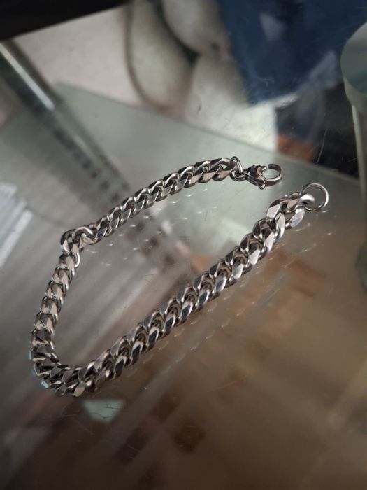 Серебряный мужской браслет