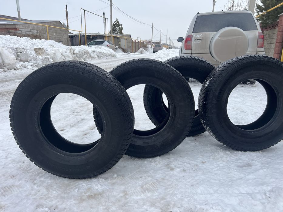 Шины 245/75/16 Continental зима шипы