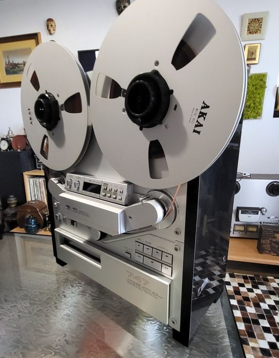 AKAI Gx77 gri perlă,Teac x2000R, Akai GX 747,Revox