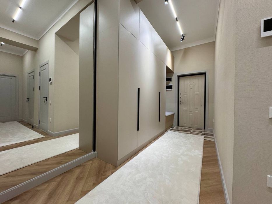 Ул.Байналминал Сеул 3/9/10 68 кв.м евро ремонт с мебелью и техникой