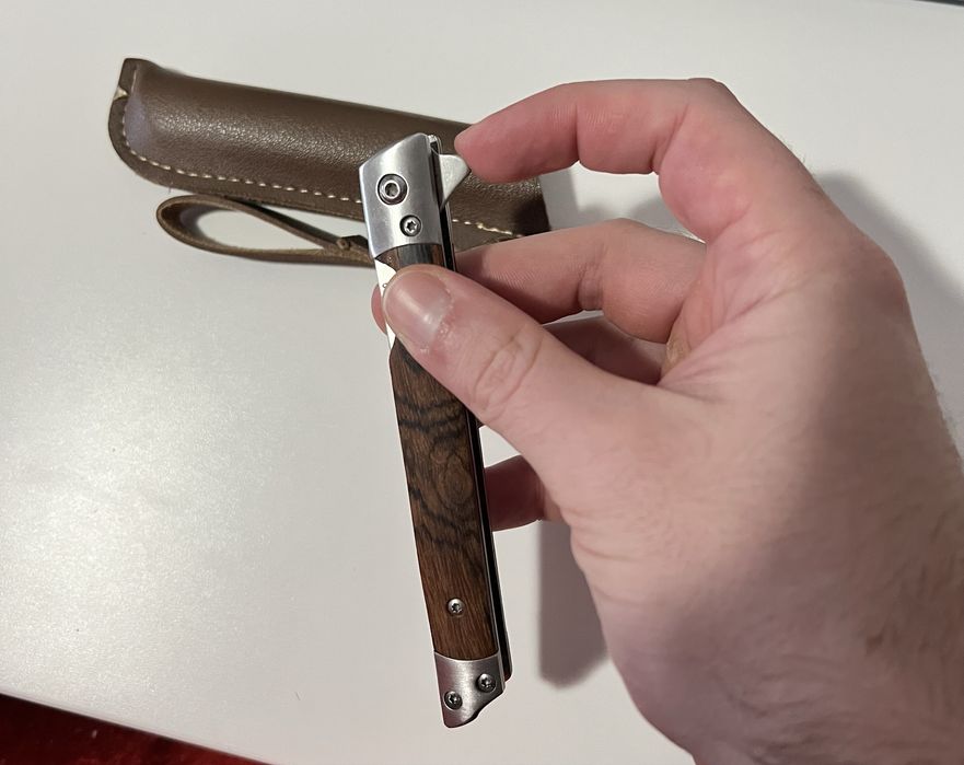 Cutit/briceag deschidere rapida, stil vintage m390