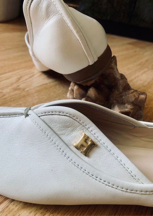 Balerini Hermès originali, 41, genuine leather