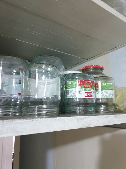 Банки стеклянные, 430г и больше