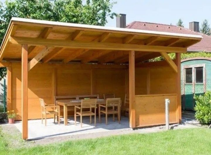 Vînd foișoare terase pergole magazi din lemn