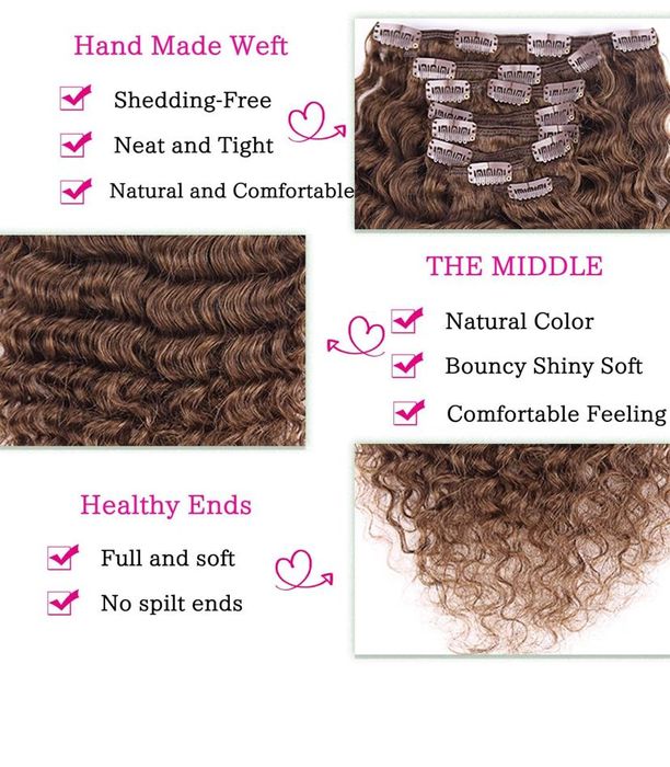 Естествена коса на къдрици 20”