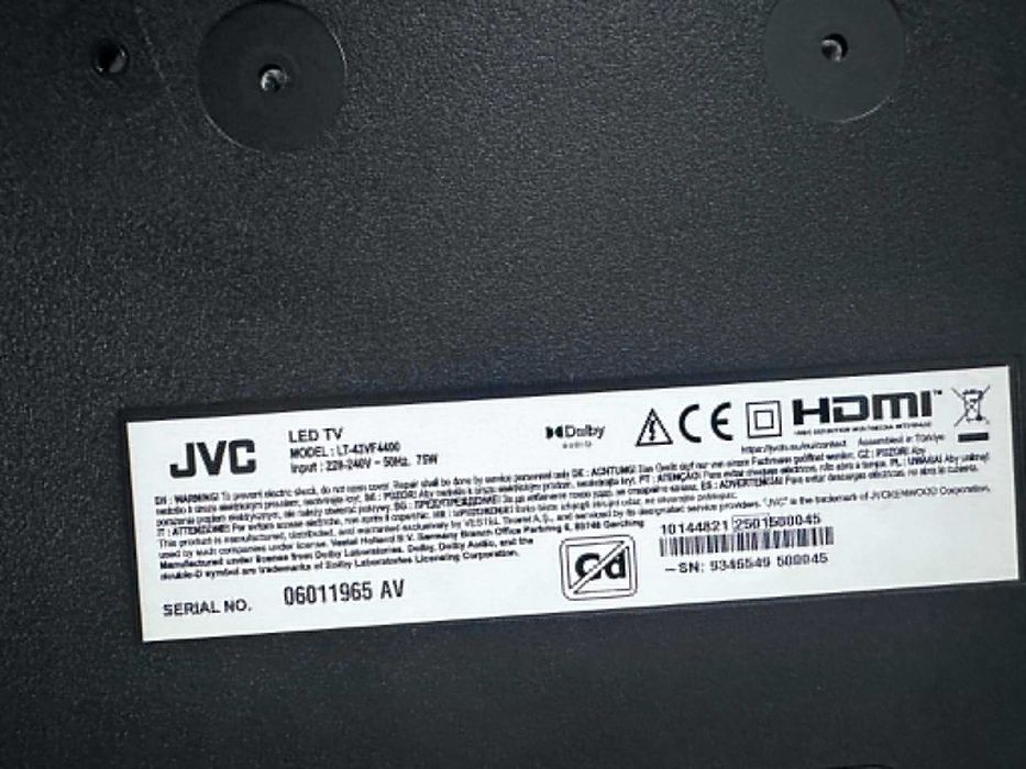 Телевизор JVC LT-43VF4400 LED