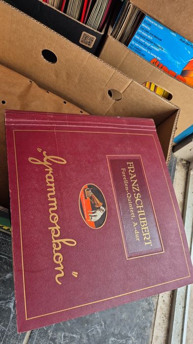 Vând lot 10 Discuri Grammophon & patefon colectie cu muzica clasică