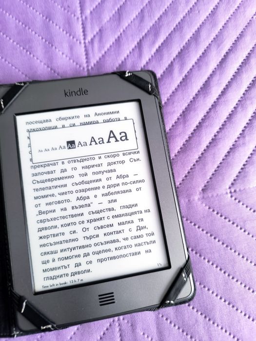 Kindle e-book четец за книги