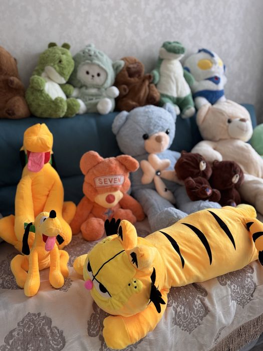Продам новые мягкие игрушки