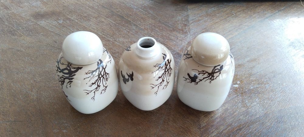 Форфоровые посудочки для специй