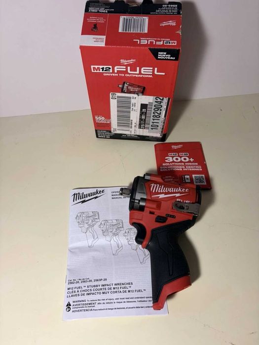Milwaukee 2563/2  M12 FCIWF12G3 Stubby 745nm impact