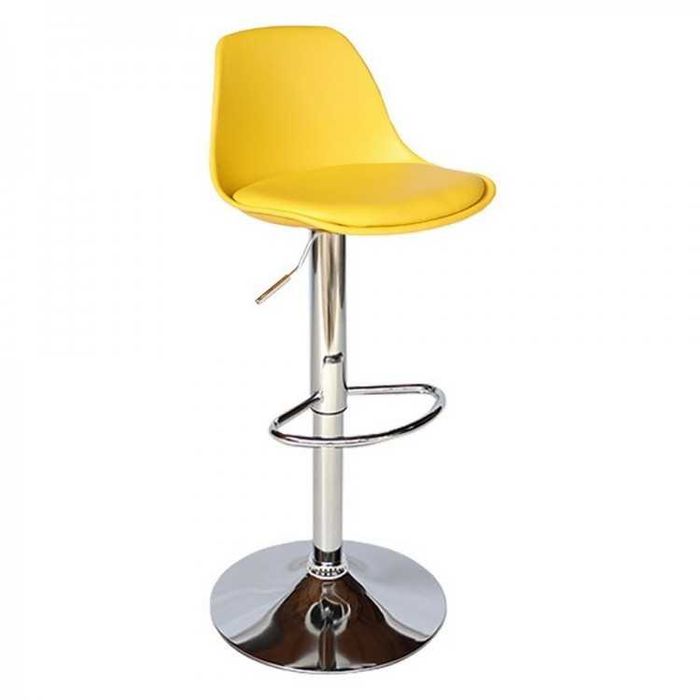 Бар стол 18 еко кожа, PVC и хром