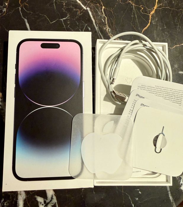 Продавам iPhone 14 Pro 128 GB Безупречен Deep Purple