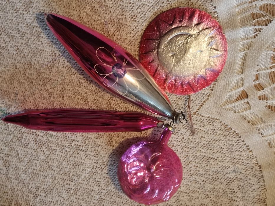 Советские ёлочные игрушки