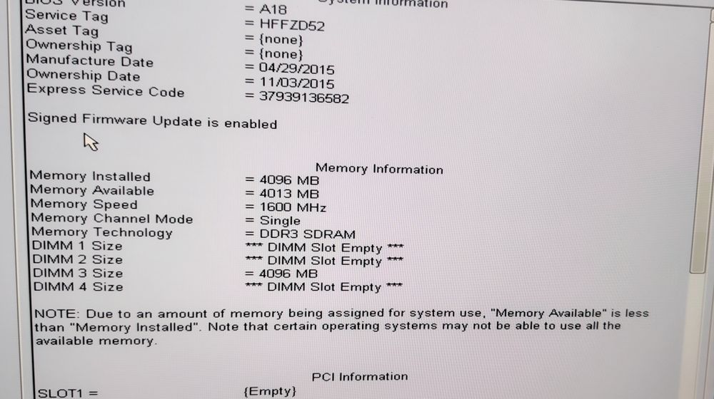 PC Dell Desktop I5