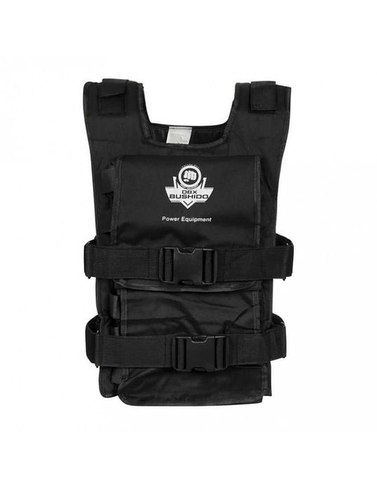 Тренировъчна жилетка с тежести DBX Bushido - 36 kg (12 x 3 kg)