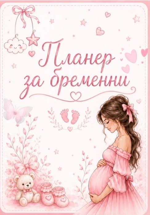 Планер за бременни A5 – дневник за бременност и подарък за бъдеща мама