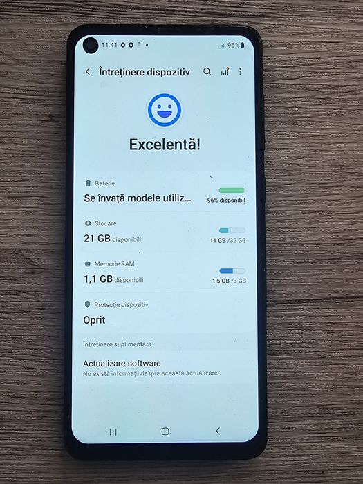 Telefon Samsung A21s, 4G,Dual Sim, 32GB, Negru
