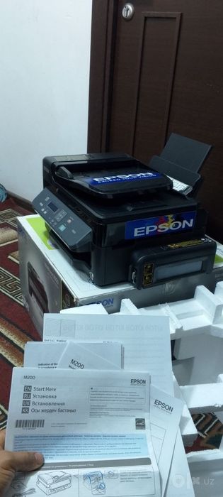 Epson M200 KOPY_SKANNERLI reaktiv tezkor internetli printr dyuzi 100%