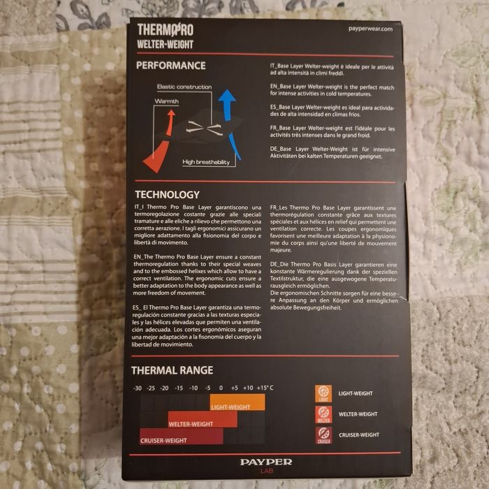 Мъжка термоблуза Payper TERMO PRO 240 LS - L/XL