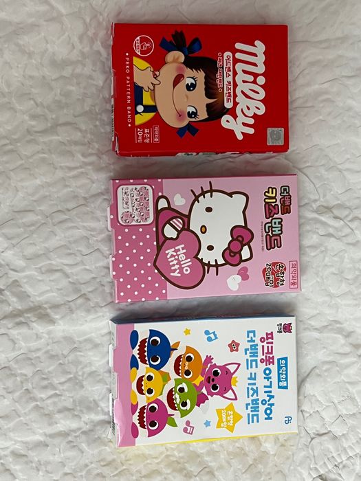 Пластыри детские с рисунками