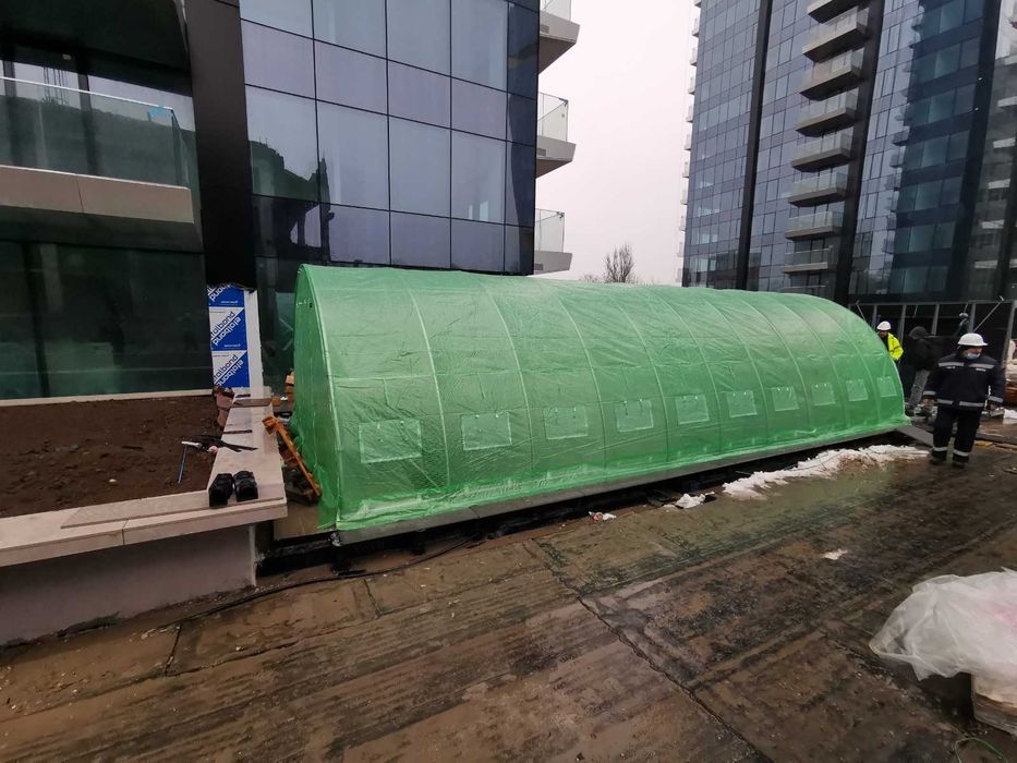 Solar solarii sera sere gradina - folie armata 186g/m2 . RM