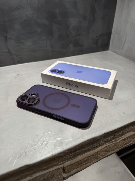 КАТО ЧИСТО НОВ Iphone 16, 100% батерия Ultramarine