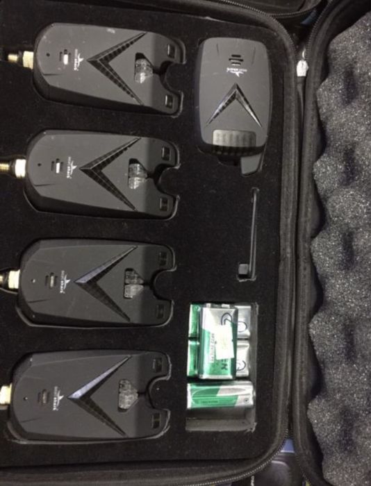 Set 4 + 1 EastShark senzori avertizori pescuit