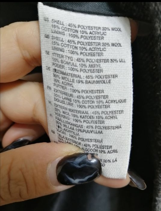 Стильное фирменное пальто