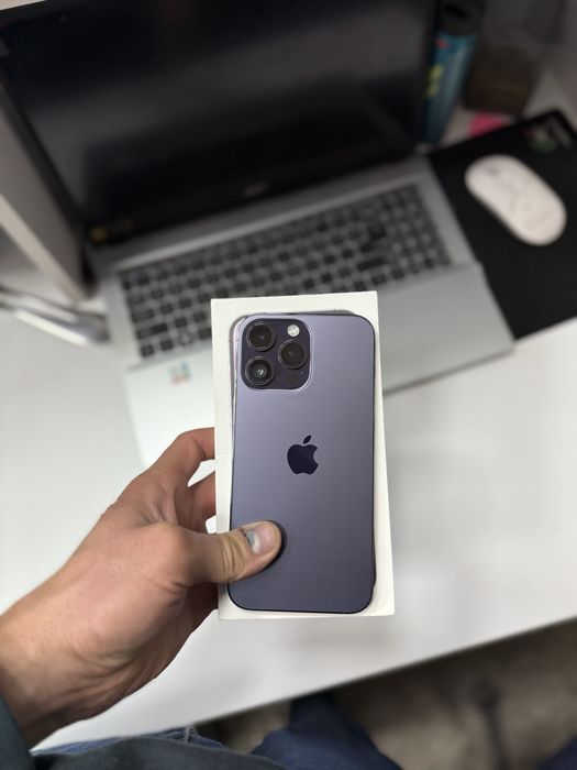 Iphone 14promax 128Gb ideal simkartali