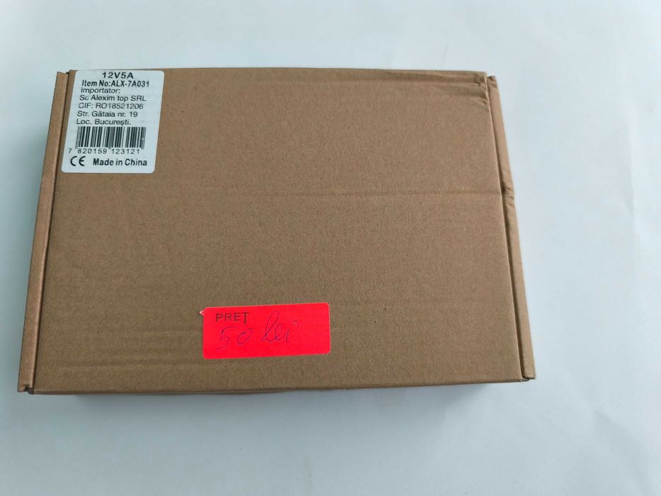 Alimentator 12V - 5A cu mufa bricheta auto