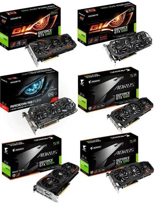 Вентилатор за видео карта GIGABYTE AORUS T128010SU GTX 1080 1070 Ti G1