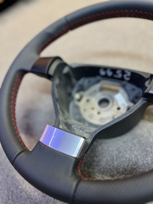 Volan piele Nappa VW PASSAT B6 GOLF 5 TOURAN JETTA TIGUAN 2004-2010