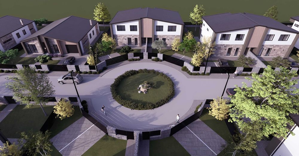 Casa moderna tip duplex