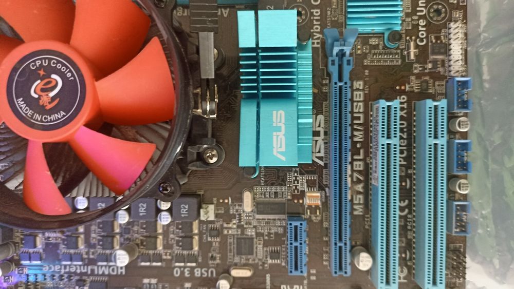 FX4130/mb ASUS/кулер/БП комплект