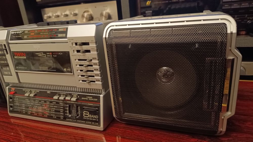 Магнитола Sharp wf-t737(Twin mechanism)