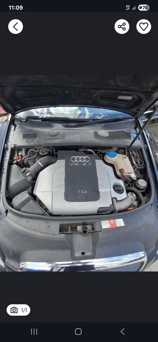 Motor 2.7 bpp 180 cp audi a6 c6 audi a4 b7